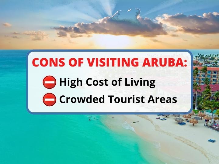 Cons of Exploring Aruba