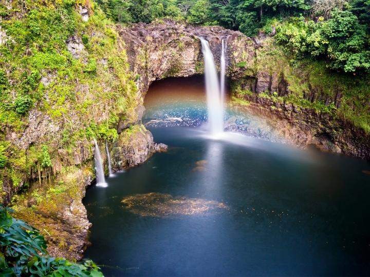 The Rainbow Falls in Hilo