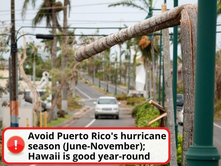 The Best Time to Visit Hawaii vs Puerto Rico