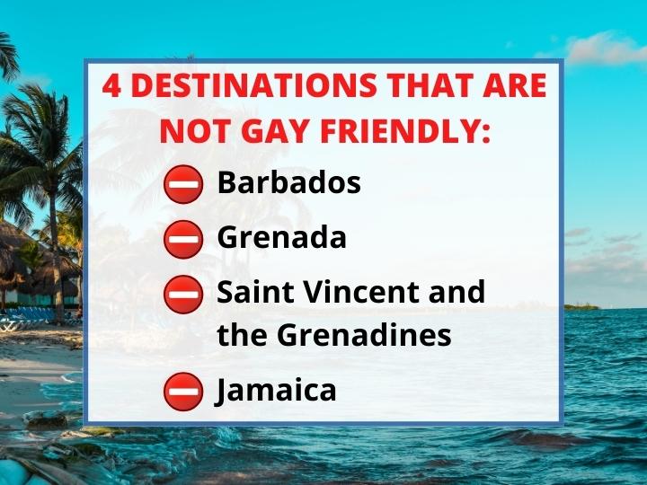 Caribbean Destinations That Are Not Friendly to LGBTQ Community