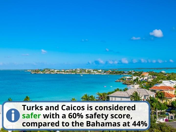 Turks and Caicos vs Bahamas: comparing the Safety