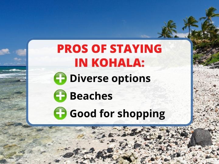 pros of staying in Kohala
