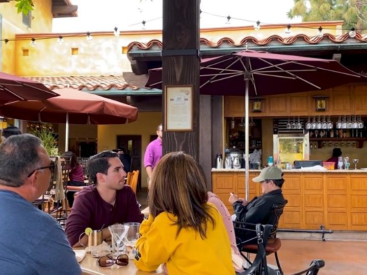 Alfresco Tasting Terrace