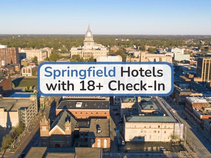 Springfield Hotels with 18+ Check-In