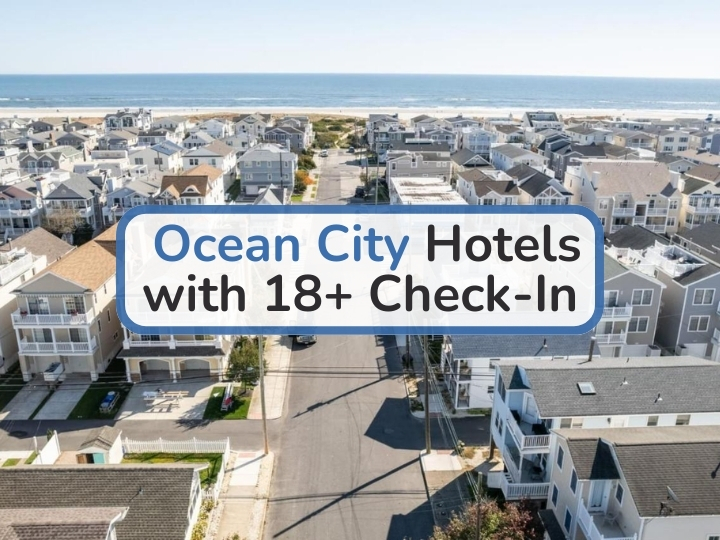 ocean city new jersey hotels with 18 check in
