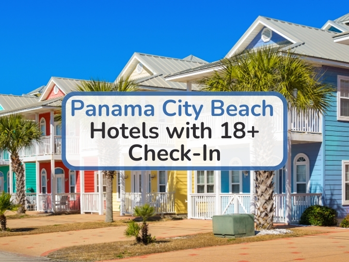 panama city beach hotel check in age 18