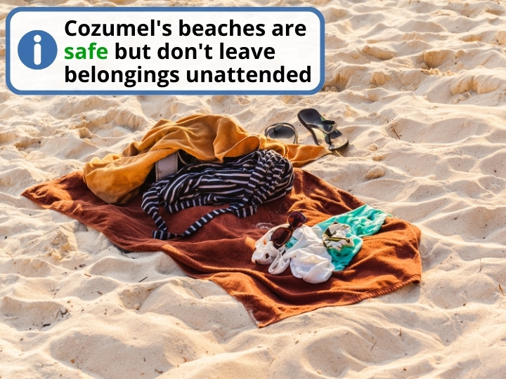 Cozumel's beaches Safety