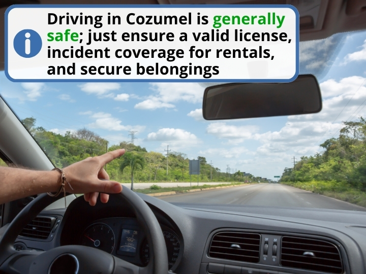 Driving in Cozumel