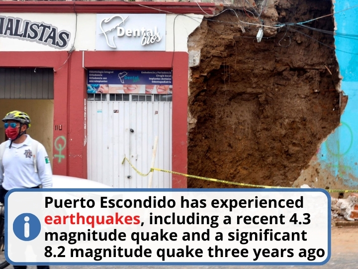 Earthquakes in Puerto Escondido