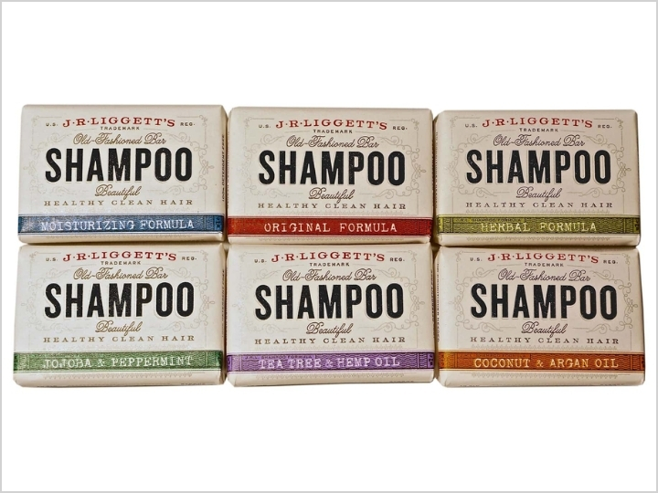 J·R·LIGGETT'S All-Natural Shampoo Bars