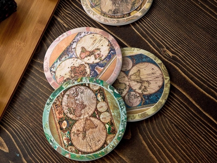 Map Coasters