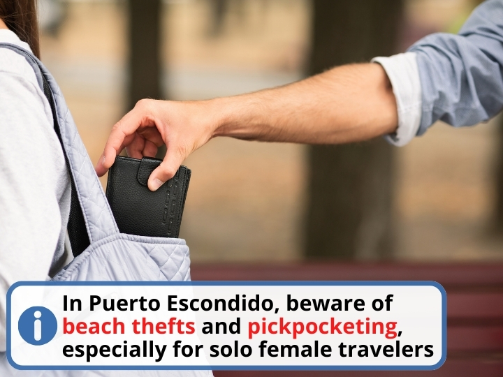 Petty Theft Risk in Puerto Escondido