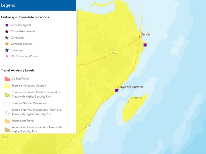 Is Cozumel Safe - The U.S. government Travel Advisory