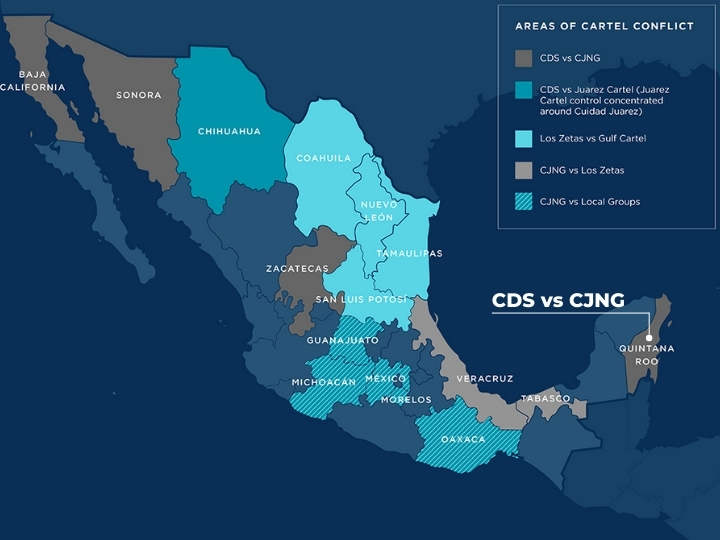 Cartel Violence Risk in Tulum