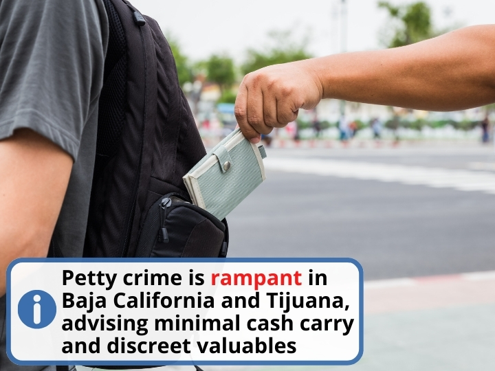 Risk of Petty Theft in Tijuana