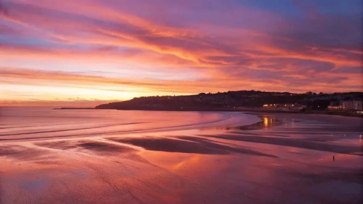 Number One Beach at sunrise